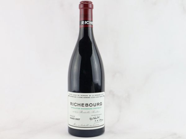 Richebourg Domaine de la Roman&eacute;e Conti 2007  - Asta ALCHIMIA - Vini Pregiati e da Collezione - Associazione Nazionale - Case d'Asta italiane