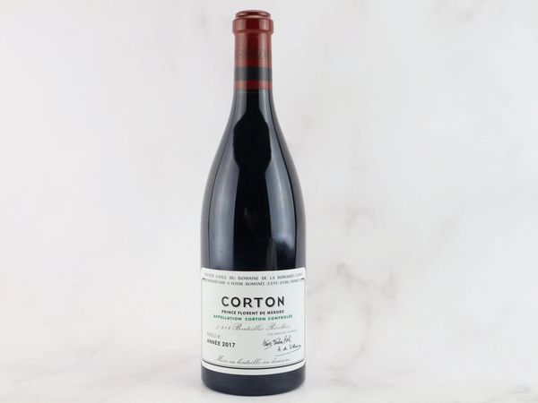 Corton Prince Florent De Merode Domaine de la Roman&eacute;e Conti 2017  - Asta ALCHIMIA - Vini Pregiati e da Collezione - Associazione Nazionale - Case d'Asta italiane