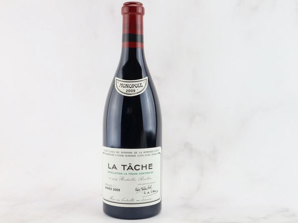 La T&acirc;che Domaine de la Roman&eacute;e Conti 2009  - Asta ALCHIMIA - Vini Pregiati e da Collezione - Associazione Nazionale - Case d'Asta italiane