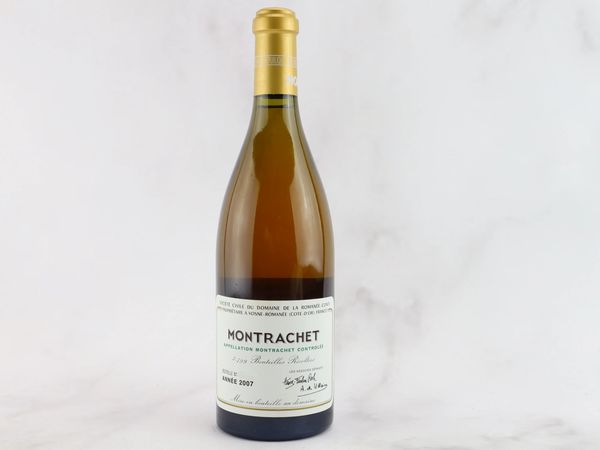 Montrachet Domaine de la Roman&eacute;e Conti 2007  - Asta ALCHIMIA - Vini Pregiati e da Collezione - Associazione Nazionale - Case d'Asta italiane