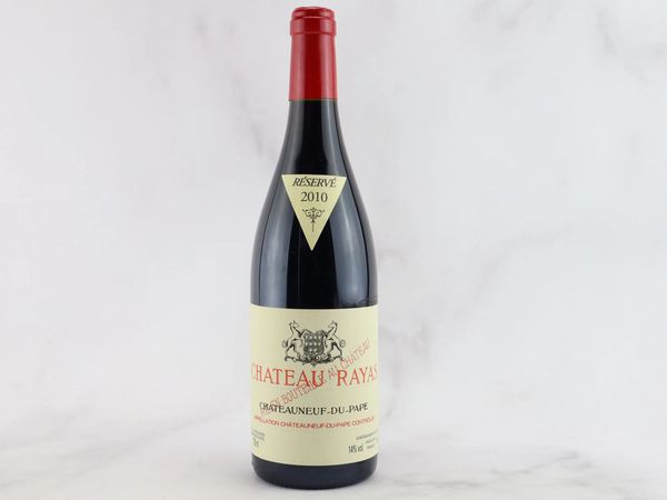 Ch&acirc;teauneuf-du-Pape R&eacute;serve Ch&acirc;teau Rayas 2010  - Asta ALCHIMIA - Vini Pregiati e da Collezione - Associazione Nazionale - Case d'Asta italiane