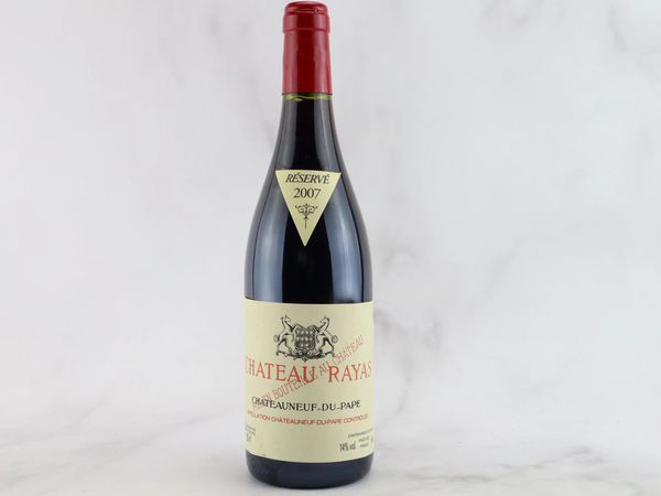 Ch�teauneuf-du-Pape R�serve Ch�teau Rayas 2007  - Asta ALCHIMIA - Vini Pregiati e da Collezione - Associazione Nazionale - Case d'Asta italiane