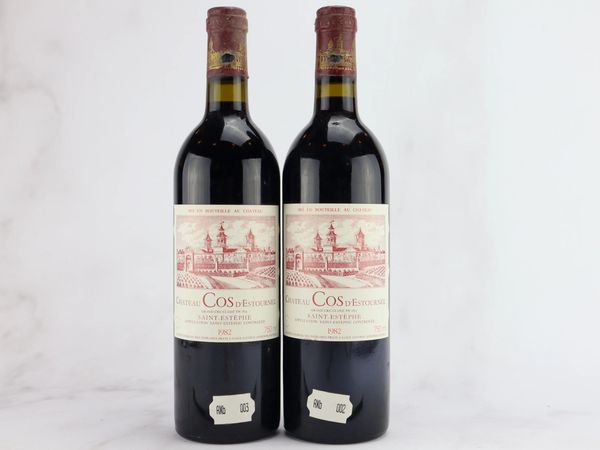 Château Cos d’Estournel 1982  - Asta ALCHIMIA - Vini Pregiati e da Collezione - Associazione Nazionale - Case d'Asta italiane