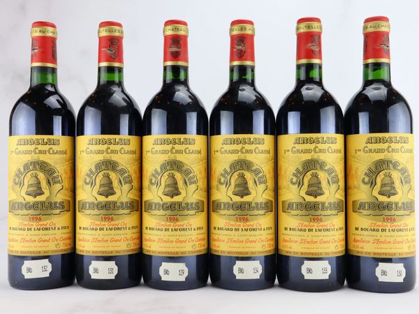 Ch&acirc;teau Angelus 1996  - Asta ALCHIMIA - Vini Pregiati e da Collezione - Associazione Nazionale - Case d'Asta italiane