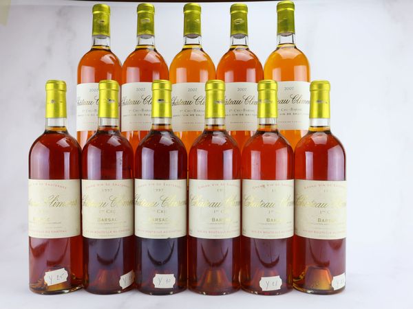 Ch&acirc;teau Climens  - Asta ALCHIMIA - Vini Pregiati e da Collezione - Associazione Nazionale - Case d'Asta italiane