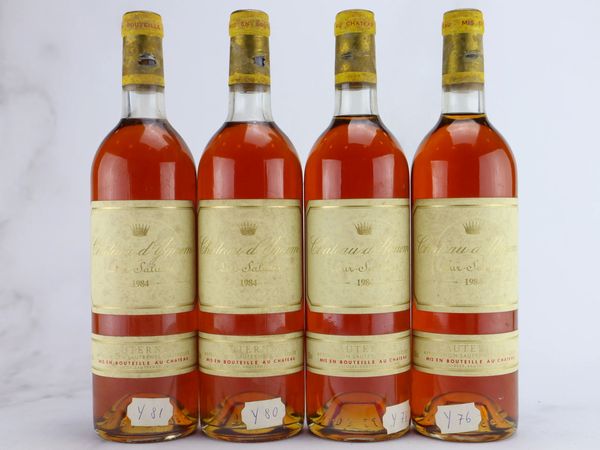 Ch&acirc;teau d&rsquo;Yquem 1984  - Asta ALCHIMIA - Vini Pregiati e da Collezione - Associazione Nazionale - Case d'Asta italiane