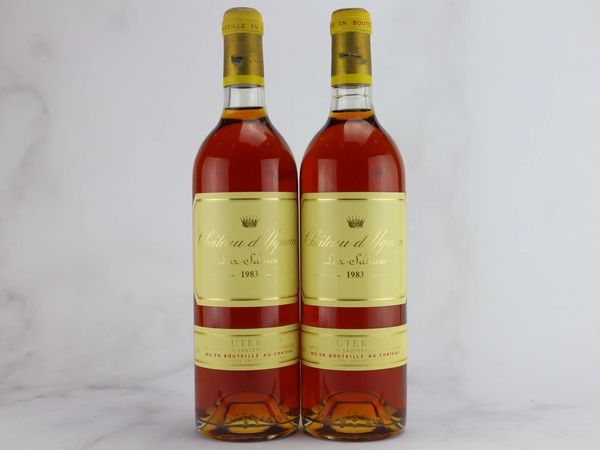 Ch&acirc;teau d&rsquo;Yquem 1983  - Asta ALCHIMIA - Vini Pregiati e da Collezione - Associazione Nazionale - Case d'Asta italiane