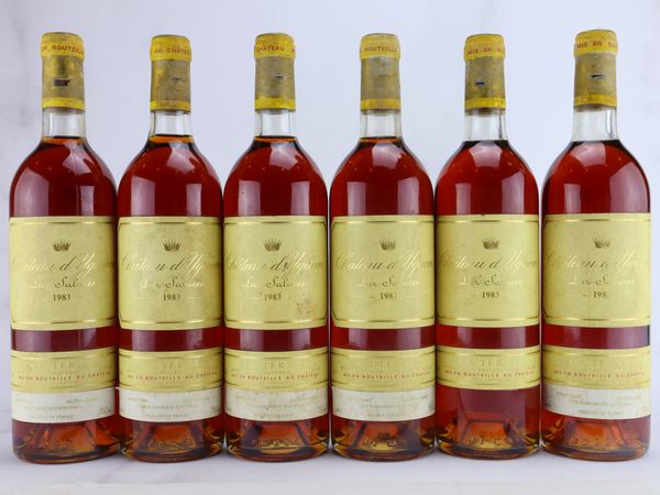Ch&acirc;teau d&rsquo;Yquem 1983  - Asta ALCHIMIA - Vini Pregiati e da Collezione - Associazione Nazionale - Case d'Asta italiane