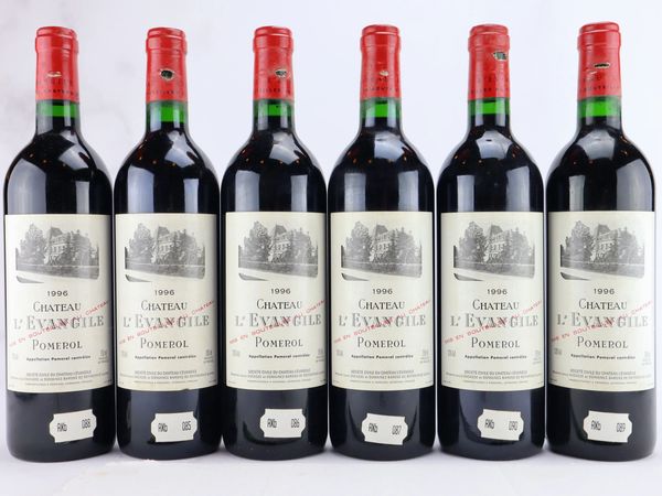 Ch&acirc;teau L'Evangile 1996  - Asta ALCHIMIA - Vini Pregiati e da Collezione - Associazione Nazionale - Case d'Asta italiane