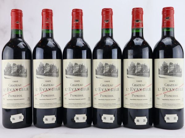 Ch&acirc;teau L'Evangile 1995  - Asta ALCHIMIA - Vini Pregiati e da Collezione - Associazione Nazionale - Case d'Asta italiane