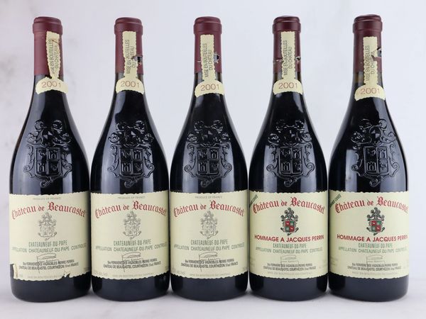 Selezione Ch&acirc;teuneuf-du-Pape Ch&acirc;teau Beaucastel 2001  - Asta ALCHIMIA - Vini Pregiati e da Collezione - Associazione Nazionale - Case d'Asta italiane
