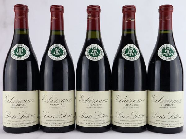 &Eacute;ch&eacute;zeaux Domaine Louis Latour 1990  - Asta ALCHIMIA - Vini Pregiati e da Collezione - Associazione Nazionale - Case d'Asta italiane