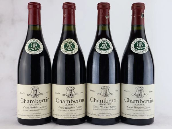 Chambertin Cuv&eacute;e H&eacute;ritiers Latour Domaine Louis Latour  - Asta ALCHIMIA - Vini Pregiati e da Collezione - Associazione Nazionale - Case d'Asta italiane