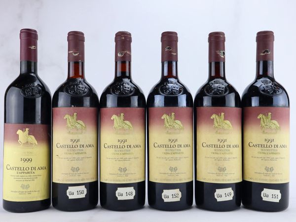 L&rsquo;Apparita Castello di Ama  - Asta ALCHIMIA - Vini Pregiati e da Collezione - Associazione Nazionale - Case d'Asta italiane