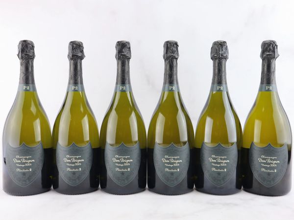 Dom P&eacute;rignon P2 2004  - Asta ALCHIMIA - Vini Pregiati e da Collezione - Associazione Nazionale - Case d'Asta italiane