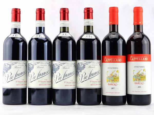 Barolo Pi&eacute; Franco Otin Fiorin Cappellano  - Asta ALCHIMIA - Vini Pregiati e da Collezione - Associazione Nazionale - Case d'Asta italiane