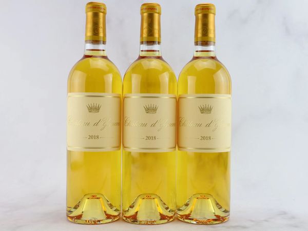 Ch&acirc;teau d&rsquo;Yquem 2018  - Asta ALCHIMIA - Vini Pregiati e da Collezione - Associazione Nazionale - Case d'Asta italiane