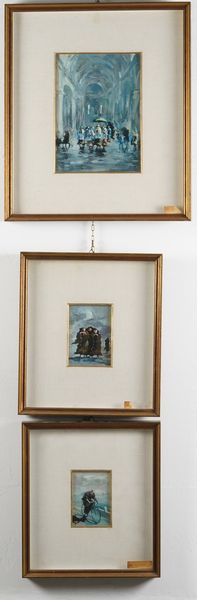 Fr Damini  - Asta Dipinti del XIX e XX secolo - Associazione Nazionale - Case d'Asta italiane