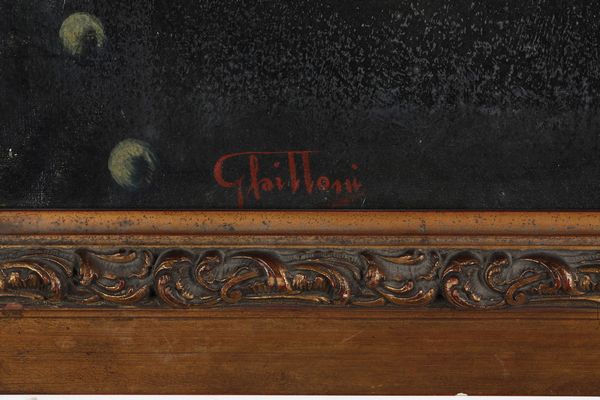 Opilio Ghittoni : Ritratto di militare  - Asta Dipinti del XIX e XX secolo - Associazione Nazionale - Case d'Asta italiane