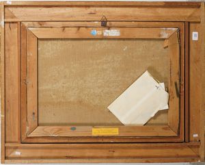 Nicolò Chianese : Scogliera al mattino  - Asta Dipinti del XIX e XX secolo - Associazione Nazionale - Case d'Asta italiane