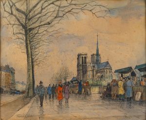 FRANK WILL - Veduta di Parigi