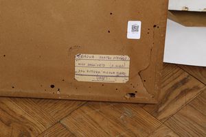 Nicola Firpo : Genova, Vico dell'orto  - Asta Dipinti del XIX e XX secolo - Associazione Nazionale - Case d'Asta italiane