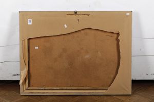 Giuseppe Caselli, Attribuito a : Marina  - Asta Dipinti del XIX e XX secolo - Associazione Nazionale - Case d'Asta italiane