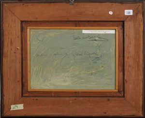 Giuseppe Sacheri : Mattino di calma a Pieve Ligure  - Asta Dipinti del XIX e XX secolo - Associazione Nazionale - Case d'Asta italiane