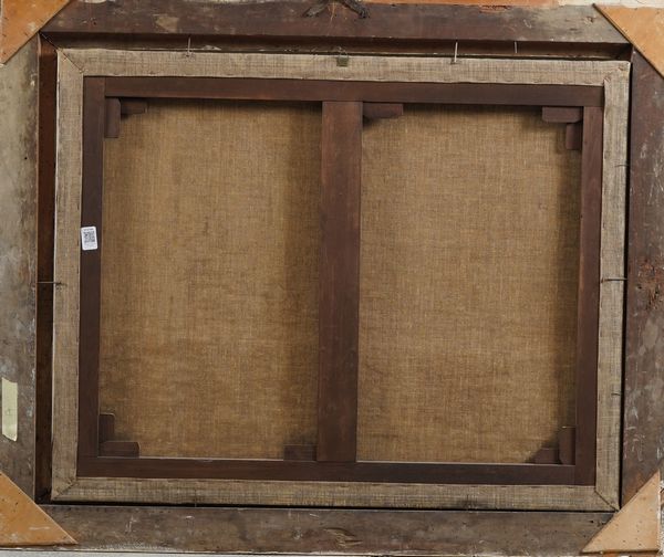 Scuola del XVIII secolo Scena di genere con suonatore di violino  - Asta Dipinti antichi  - Associazione Nazionale - Case d'Asta italiane