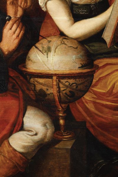 Scuola fiamminga del XVII secolo Allegoria dell'Astronomia  - Asta Dipinti antichi  - Associazione Nazionale - Case d'Asta italiane