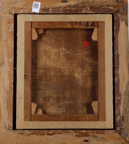 Pieter Van Bloemen detto lo Stendardo : Il riposo dei viandanti  - Asta Dipinti antichi  - Associazione Nazionale - Case d'Asta italiane