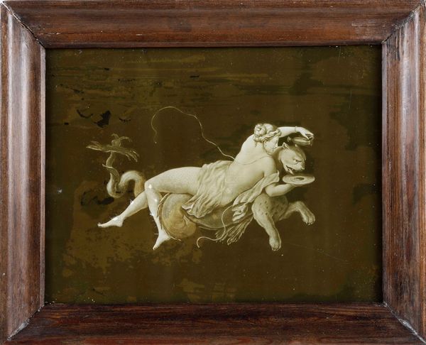 Scuola del XVIII secolo Allegoria della Temperanza  - Asta Dipinti antichi  - Associazione Nazionale - Case d'Asta italiane