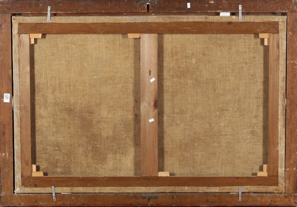 Scuola genovese del XVIII secolo Paesaggio con pastori e armenti  - Asta Dipinti antichi  - Associazione Nazionale - Case d'Asta italiane