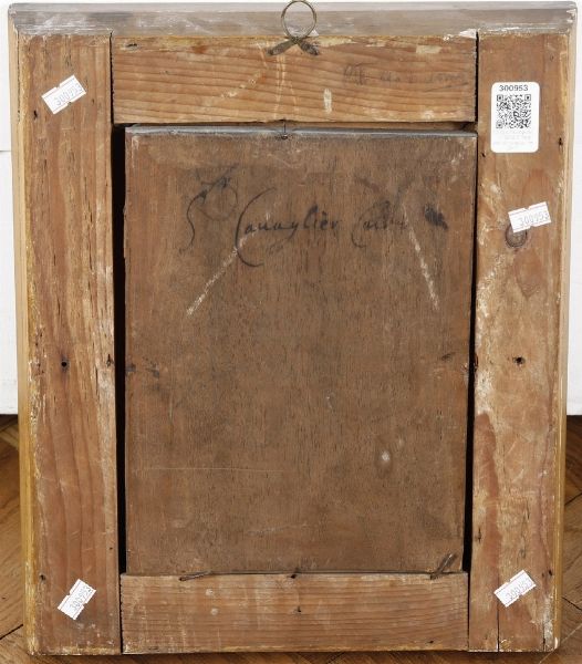 Scuola del XVII secolo Testa virile  - Asta Dipinti antichi  - Associazione Nazionale - Case d'Asta italiane