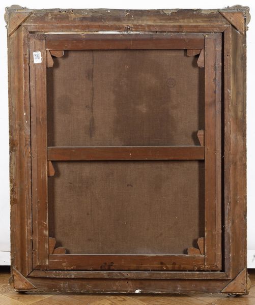 Scuola francese del XVIII secolo Ritratto di gentildonna in veste di pellegrina  - Asta Dipinti antichi  - Associazione Nazionale - Case d'Asta italiane