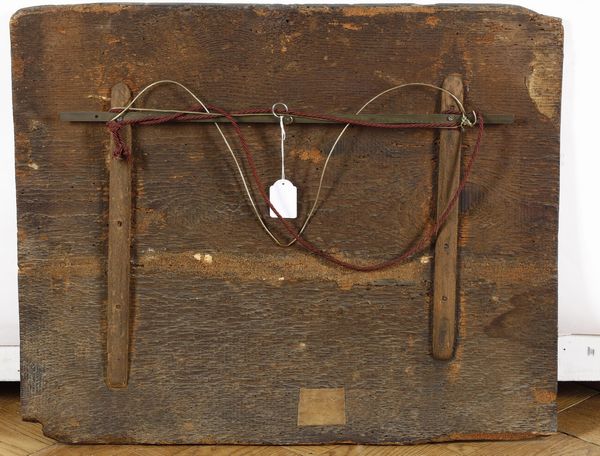 Scuola veneta del XVI secolo Madonna con Bambino, San Giovannino e Santa Agnese  - Asta Dipinti antichi  - Associazione Nazionale - Case d'Asta italiane