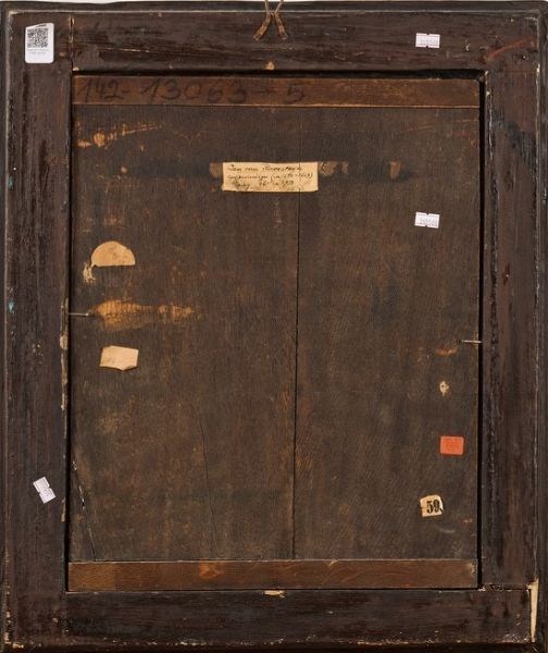 Scuola del XVII secolo Ritratto di gentiluomo con stemma  - Asta Dipinti antichi  - Associazione Nazionale - Case d'Asta italiane