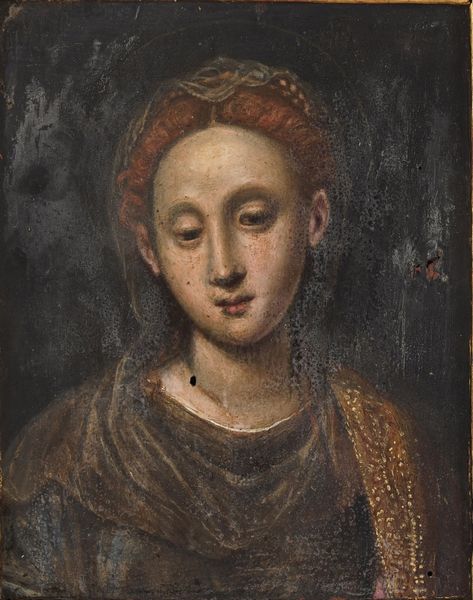 Domínikos Theotokópoulos detto El Greco, alla maniera di : Madonna  - Asta Dipinti antichi  - Associazione Nazionale - Case d'Asta italiane