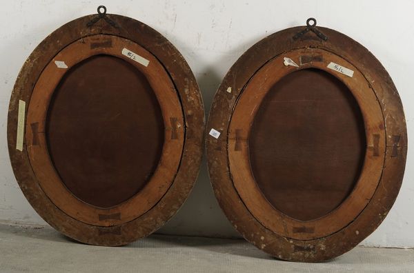 Scuola del XVIII secolo Ritratti di popolani  - Asta Dipinti antichi  - Associazione Nazionale - Case d'Asta italiane