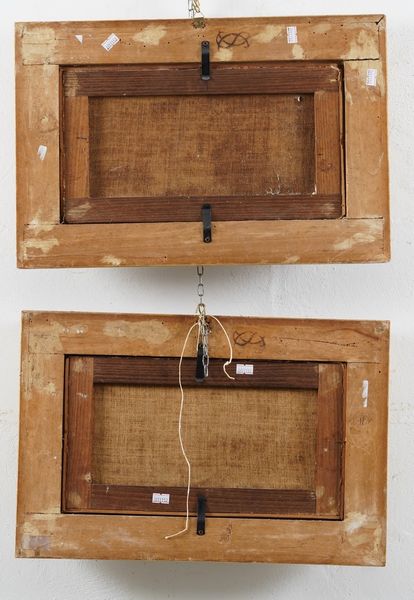 Scuola romana del XVII secolo Amorini  - Asta Dipinti antichi  - Associazione Nazionale - Case d'Asta italiane