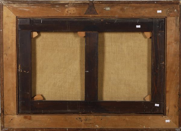 Baldassarre de Caro : Due rapaci che si avventano su un volatile  - Asta Dipinti antichi  - Associazione Nazionale - Case d'Asta italiane