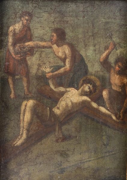 Scuola del XVIII secolo Episodi della Via Crucis  - Asta Dipinti antichi  - Associazione Nazionale - Case d'Asta italiane