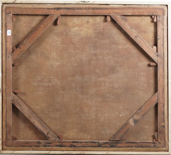 Scuola del XVIII secolo fiamminga Rinaldo e Armida  - Asta Dipinti antichi  - Associazione Nazionale - Case d'Asta italiane