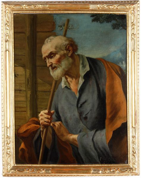 Giovanni Battista Piazzetta, Ambito di : San Giuseppe  - Asta Dipinti antichi  - Associazione Nazionale - Case d'Asta italiane