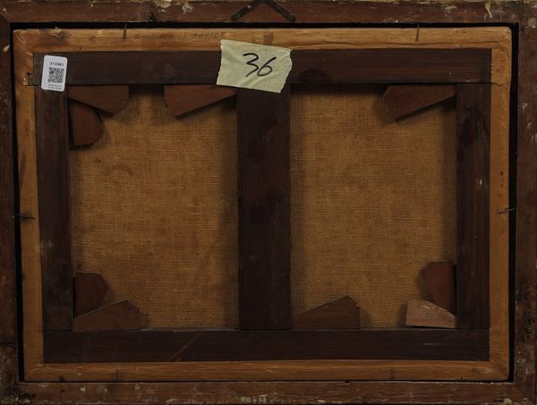 Scuola del XVII secolo Ercole al bivio  - Asta Dipinti antichi  - Associazione Nazionale - Case d'Asta italiane