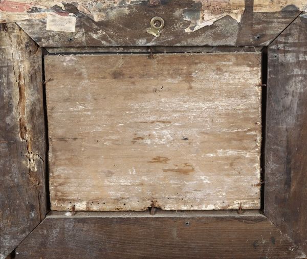 Scuola del XVII secolo Matrimonio mistico di Santa Caterina  - Asta Dipinti antichi  - Associazione Nazionale - Case d'Asta italiane