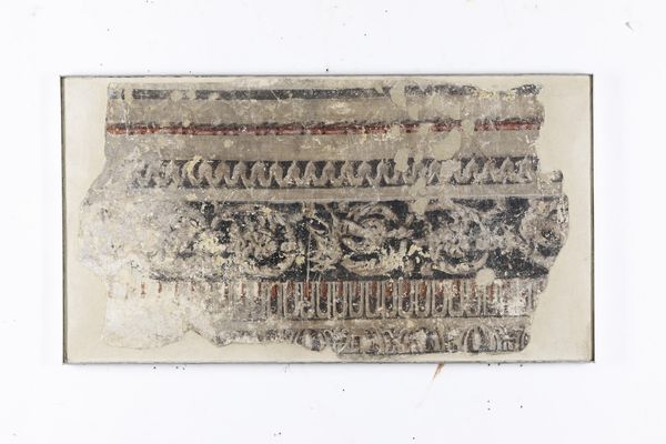 Insieme di ventisette strappi di affreschi, epoche varie  - Asta Dipinti antichi  - Associazione Nazionale - Case d'Asta italiane