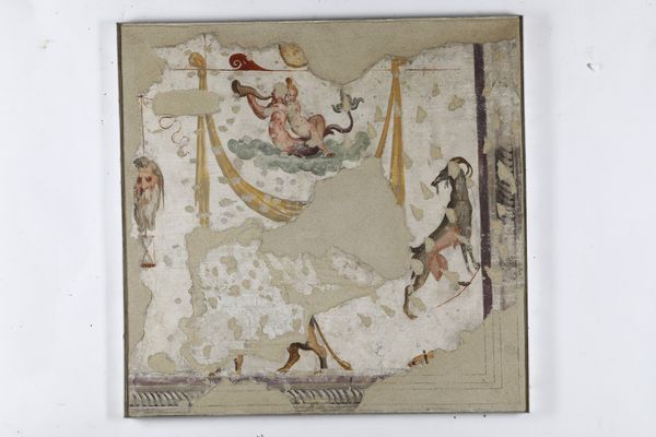 Insieme di ventisette strappi di affreschi, epoche varie  - Asta Dipinti antichi  - Associazione Nazionale - Case d'Asta italiane