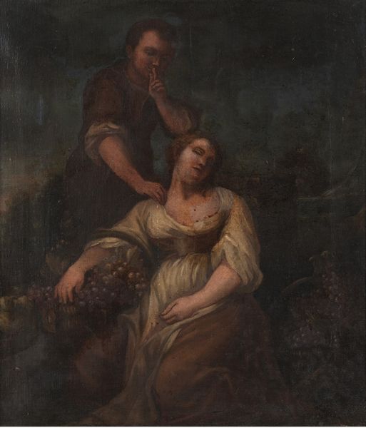 Scuola del XVIII secolo Scena di genere con contadini  - Asta Dipinti antichi  - Associazione Nazionale - Case d'Asta italiane