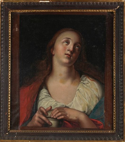 Scuola dell'inizio del XVIII secolo Maddalena  - Asta Dipinti antichi  - Associazione Nazionale - Case d'Asta italiane